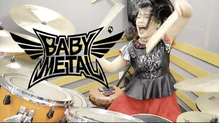 【 JUNNA 】DOKIDOKI☆MORNING / BABYMETAL - Drum Cover