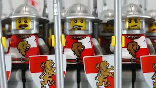 Building and Storing My LEGO Lion Knights Army