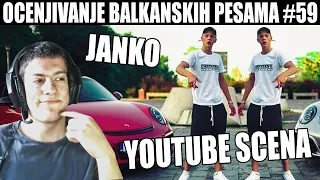 OCENJIVANJE BALKANSKIH PESAMA - JANKO - YouTube Scena (Official Disstrack Video)