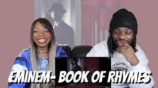 Eminem - Book of Rhymes - REACTION