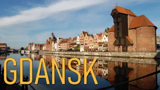 GDANSK, Poland (4K City Tour) Stunning Day/Night/Walking Tour/Aerial 4K Footage