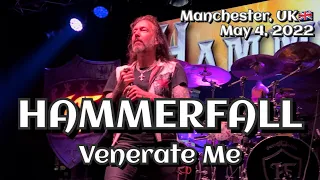 Hammerfall - Venerate Me @Manchester Academy, Manchester, UK🇬🇧 May 4, 2022 LIVE HDR 4K