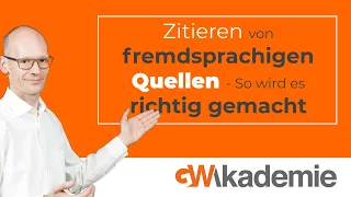 Zitieren von fremdsprachigen Quellen - So wird es richtig gemacht • GWriters.de