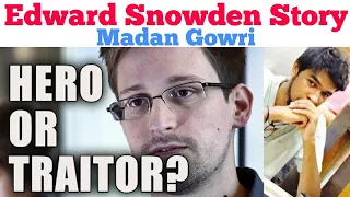 Edward Snowden | Tamil | Madan Gowri | MG | Edward Snowden Story | Hero or Traitor?