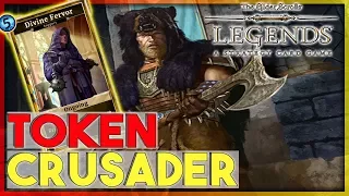 THE DECK TO BEAT | HoS 90% WR Token Crusader Deck 🗡️TES LEGENDS | The Elder Scrolls Legends