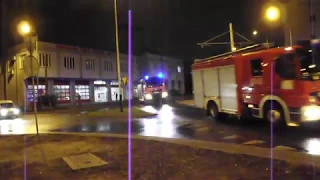 Łódź alarmowo: 300[E]90, 301[E]21,25, 302[E]21,50,51 do pożaru mieszkania