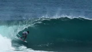 Vinicius Pereira at Desert Point, Indonesia, June 3rd, 2016