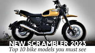 10 New Scrambler Motorcycles of 2023: Confident Offroading and Riding in Style