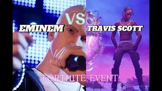 Fortnite Event Travis Scott VS Eminem (Full Event)
