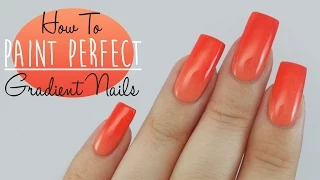 How To Get The Perfect Nail Gradient Tutorial