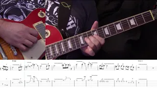 Allman Brothers Melissa Lead Guitar Tab with onscreen performance by Abraham Myers