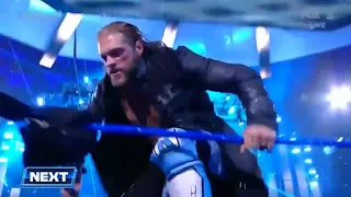 Edge 1ST in ring entrance on Smackdown 2021