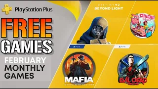 PlayStation Plus: FREE Games For February 2023! (PS+) Essential PS4/PS5