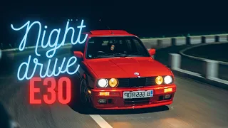 BMW E30 Night drive