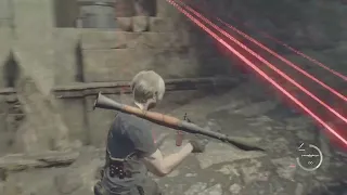 How to Pass Through Automatic Turrets in Chapter 15 - Resident Evil 4 Remake (RE4)