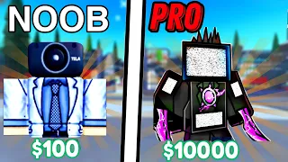 ✨ от НУБА до ПРО в Toilet Tower Defense РОБЛОКС ROBLOX Noob to Pro in Toilet Tower Defense