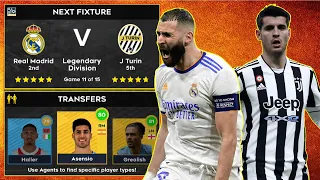 DLS22 Real Madrid vs Juventus Legendary Division KingBall7 gameplay