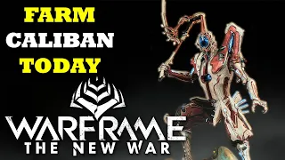 How To Farm Caliban The New Sentient Warframe! Warframe Hunters