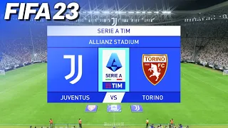 FIFA 23 - Juventus vs. Torino FC | #DerbyDellaMole