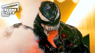 Venom: SWAT Fight Scene (Tom Hardy 4K HD Clip) | With Captions