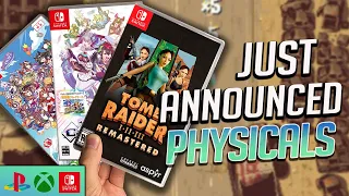 Just ANNOUNCED Physical Releases! Tomb Raider! Yars! Assassin's Creed!