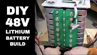 DIY 48V Lithium Battery - Step by Step Build - Nissan Leaf Cell Modules