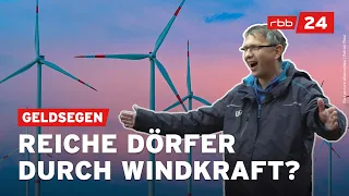 Fast 5 Millionen Euro: Ein Dorf in Brandenburg wird reich durch Windräder