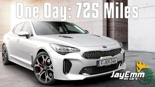 725 Miles In One Day - Why The KIA Stinger Is The Perfect Car For Road Trips (USA Trip 2018)