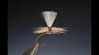 Fly Tying the parachute perfect hackle with Barry Ord Clarke