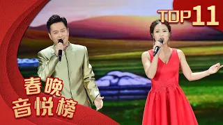 歌曲Top11 《离别草原》 云飞 云朵【2017年央视春晚】｜订阅CCTV春晚