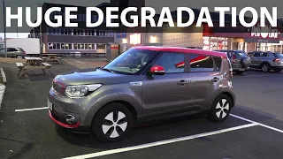 2015 Kia Soul 27 kWh 7 years/100k km battery degradation test