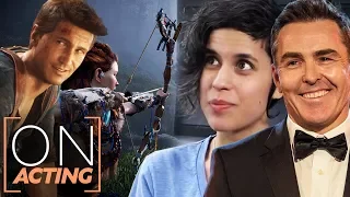 Nolan North (Uncharted), Ashly Burch (Horizon Zero Dawn) & More on Games Voice Acting | On Acting