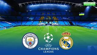 Manchester City vs Real Madrid | Semi Final | UEFA Champions League 2022/2023 UCL | PES Gameplay