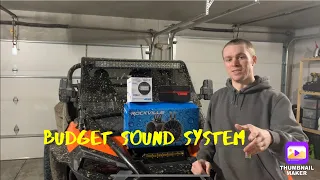 Budget RZR audio