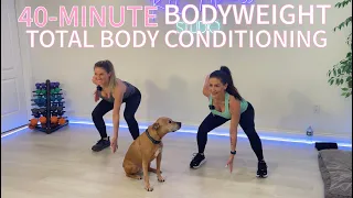 40-MINUTE FULL BODY CONDITIONING / BODYWEIGHT CARDIO, STRENGTH, ABS  / LOW-IMPACT / TRAVEL FRIENDLY