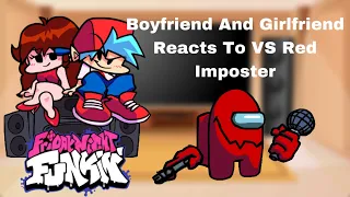 FNF Reacts to VS Red Imposter | Friday Night Funkin