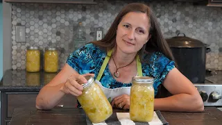 Homemade Sauerkraut in Mason Jars | Canning and Fermenting Sauerkraut Recipe