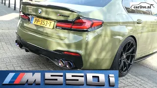 BMW M550i | SOUND ACCELERATION| SPORT EXHAUST | carlive