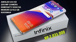 Bakal Resmi Di Indonesia🔥Ram 12+512 GB, Dimensity 9300, 200 Mp Camera - Hp Infinix Terbaru 2024