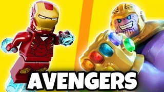 I Built the Avengers in LEGO!