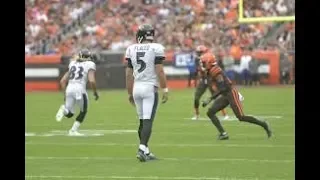 Joe Flacco stands still as Lamar Jackson plays Quarterback (Week 5 2018)