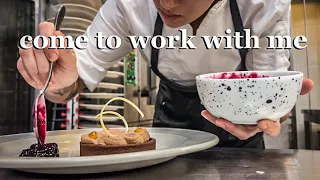 Come to work with me as a student pastry chef working at a 5-star hotel #2 | work vlog