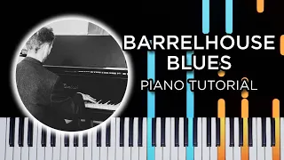 Barrelhouse Blues - Blues Piano Tutorial