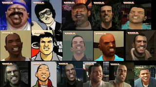 Every Gta Protagonists Singing Chug Jug (DeepFake)