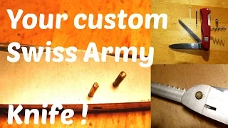 custom swiss army knife: you can do it too!