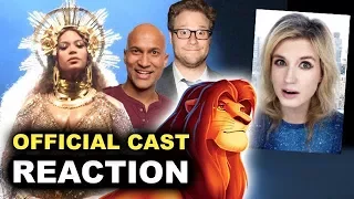 The Lion King 2019 Cast REACTION & BREAKDOWN