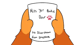 Fireheart looks at what 'type of notes' Graystripe has been sending to sliverstream