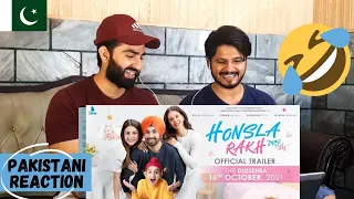 Reacting on Honsla Rakh (Official Trailer)Diljit Dosanjh, Sonam Bajwa, Shehnaaz Gill, Shinda Grewal