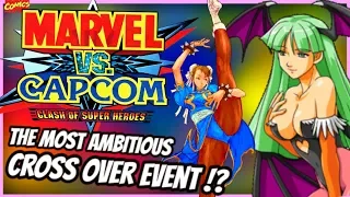 The MAD History of MARVEL VS CAPCOM  - The Most Ambitious Cross Over Event!? - Retro Gaming