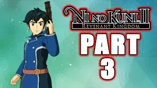 Ni No Kuni 2 - Revenant Kingdom - Gameplay Walkthrough - Part 3 - Canyon!
